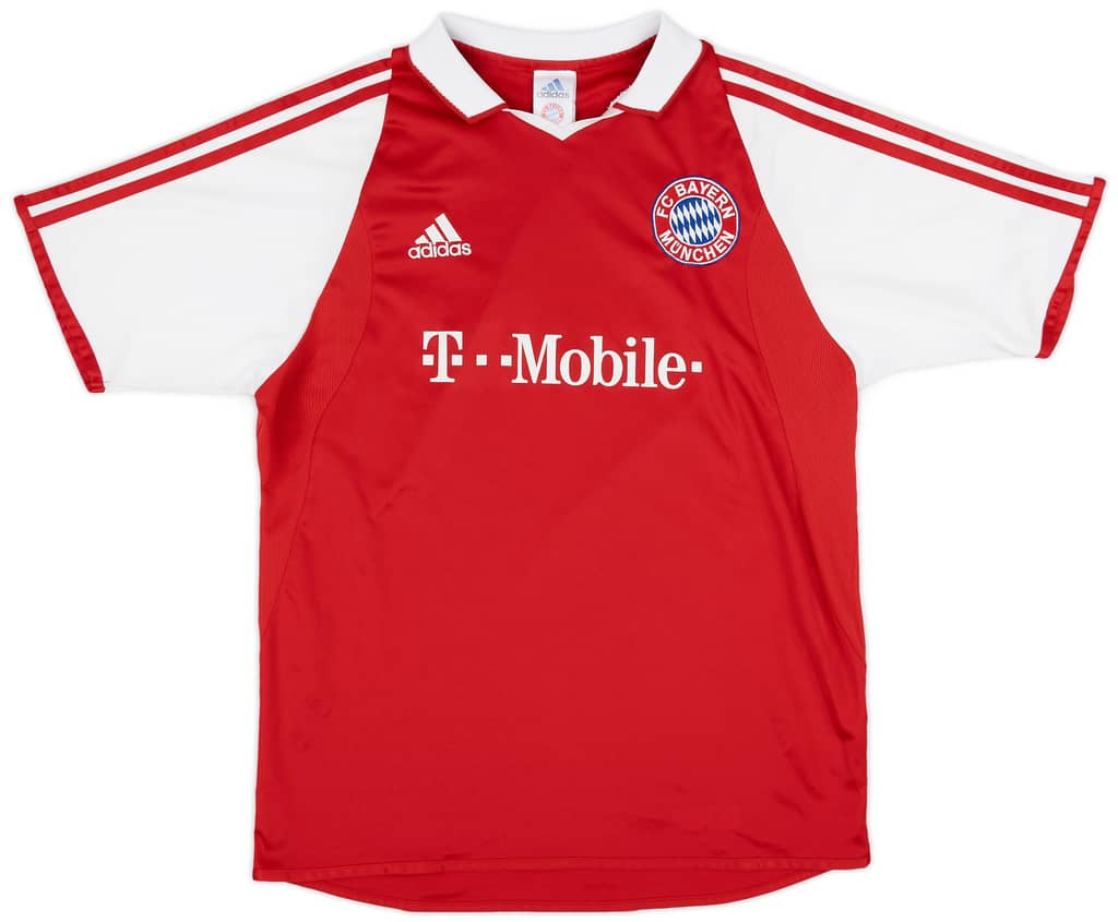 2003-04 Bayern Munich Home Shirt - 8/10 - (XL.Boys)