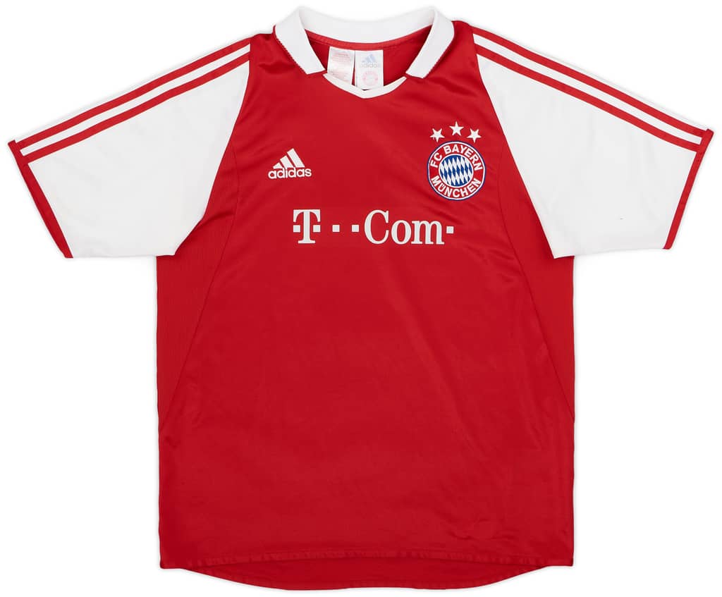 2003-04 Bayern Munich Home Shirt - 9/10 - (XL.Boys)