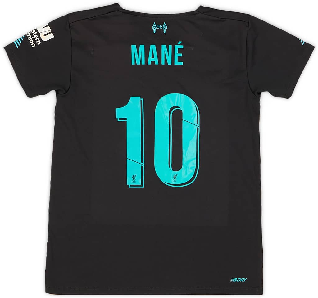 2019-20 Liverpool Third Shirt Mane #10 - 6/10 - (S.Boys)