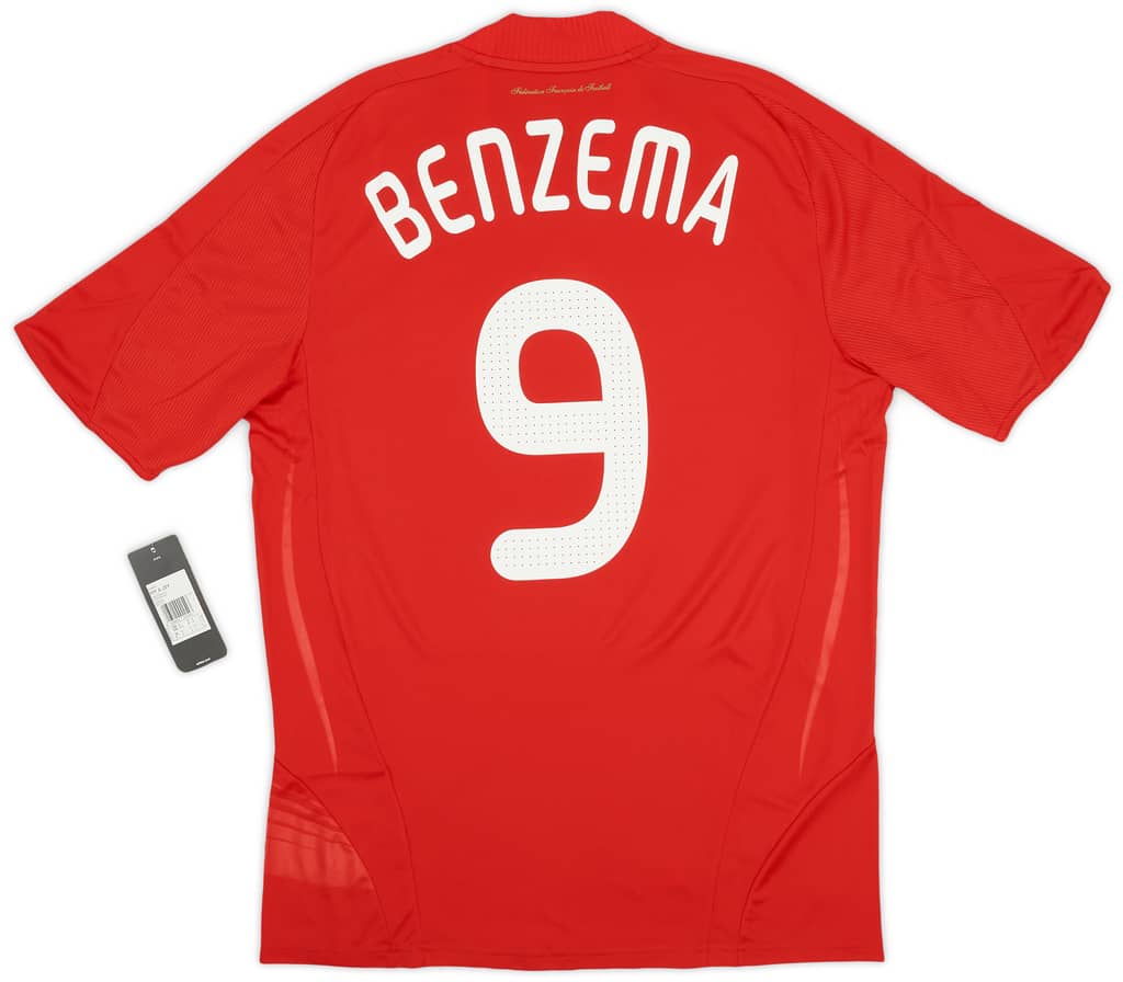 2007-08 France Away Shirt Benzema #9 (M)