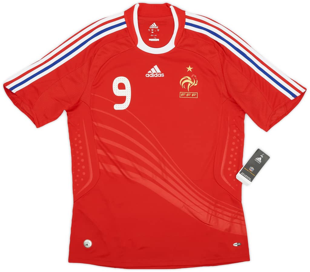 2007-08 France Away Shirt Benzema #9 (M)