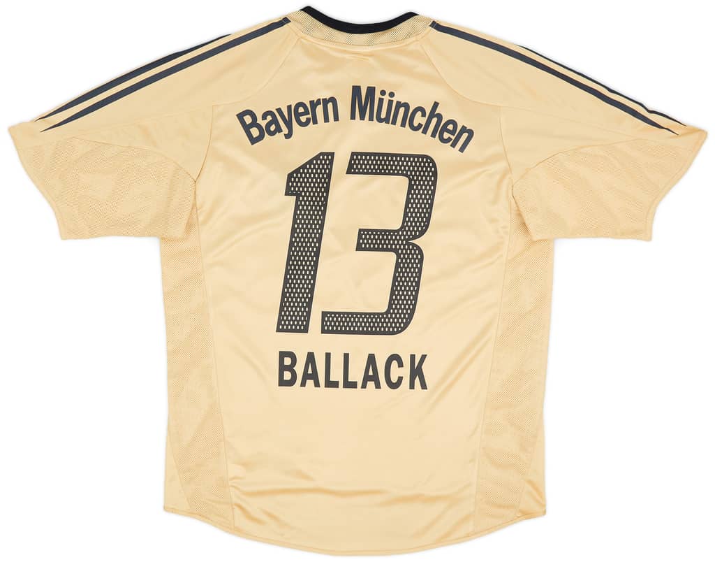 2004-05 Bayern Munich Away Shirt Ballack #13 - 7/10 - (S)