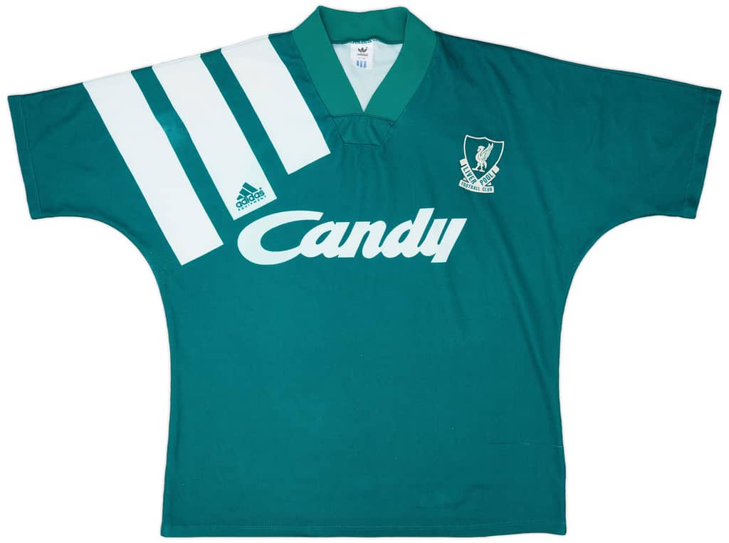 1991-92 Liverpool Away Shirt - 8/10 - (L)