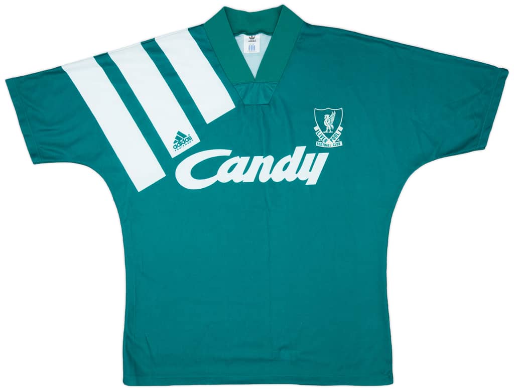 1991-92 Liverpool Away Shirt - 9/10 - (L)