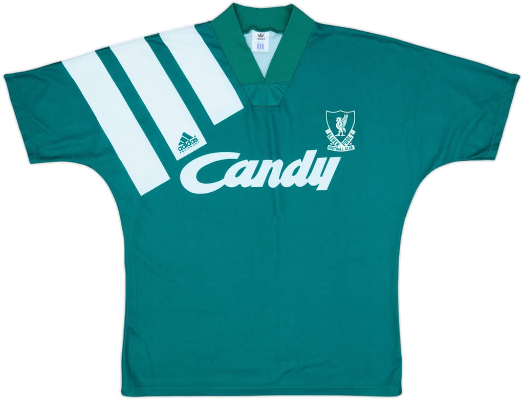 1991-92 Liverpool Away Shirt - 9/10 - (L)