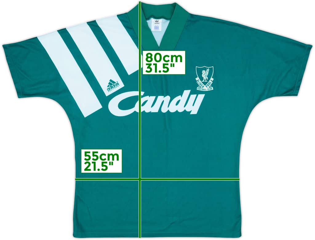 1991-92 Liverpool Away Shirt - 9/10 - (L)