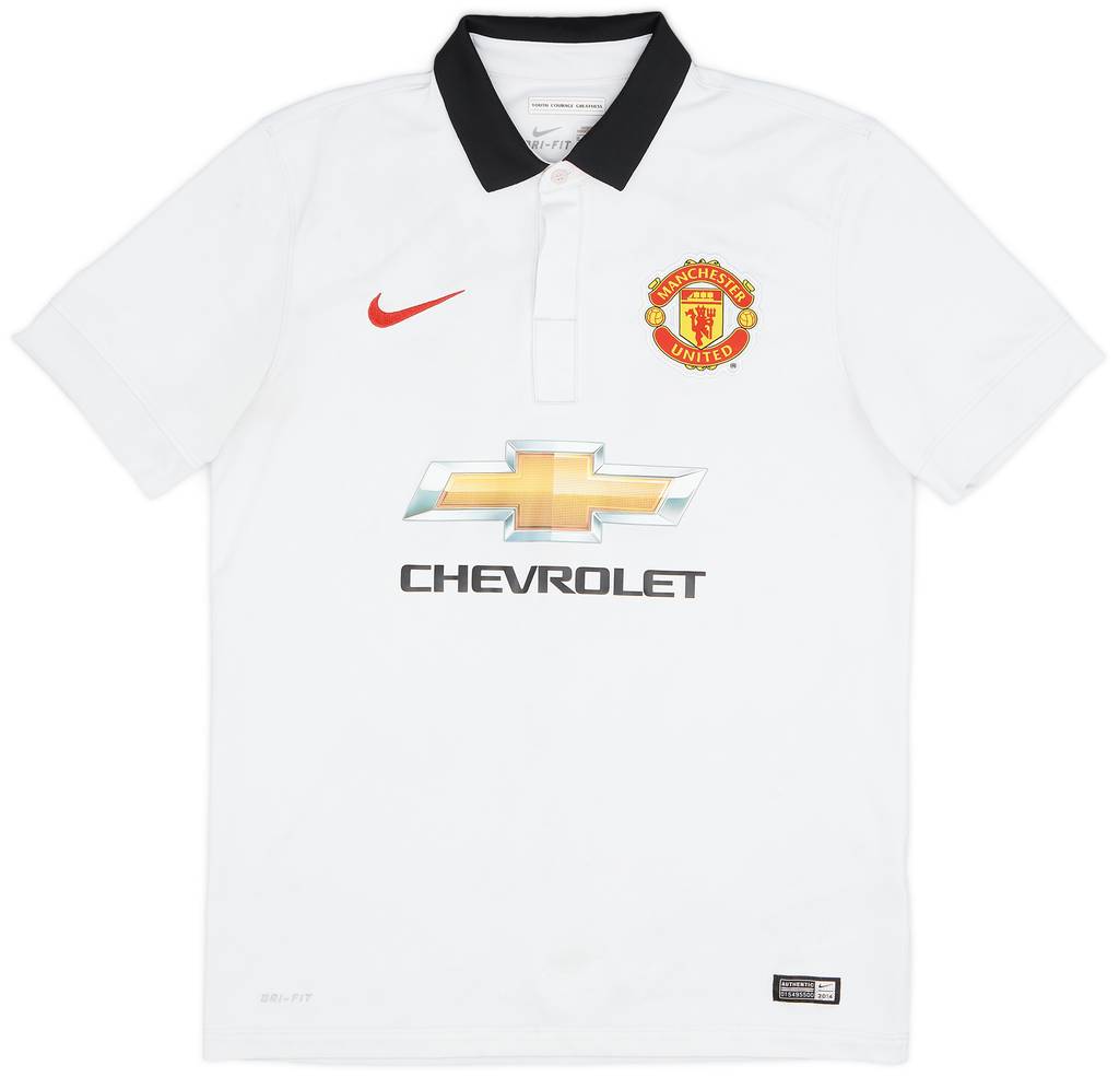2014-15 Manchester United Away Shirt Mata #8 - 7/10 - (M)