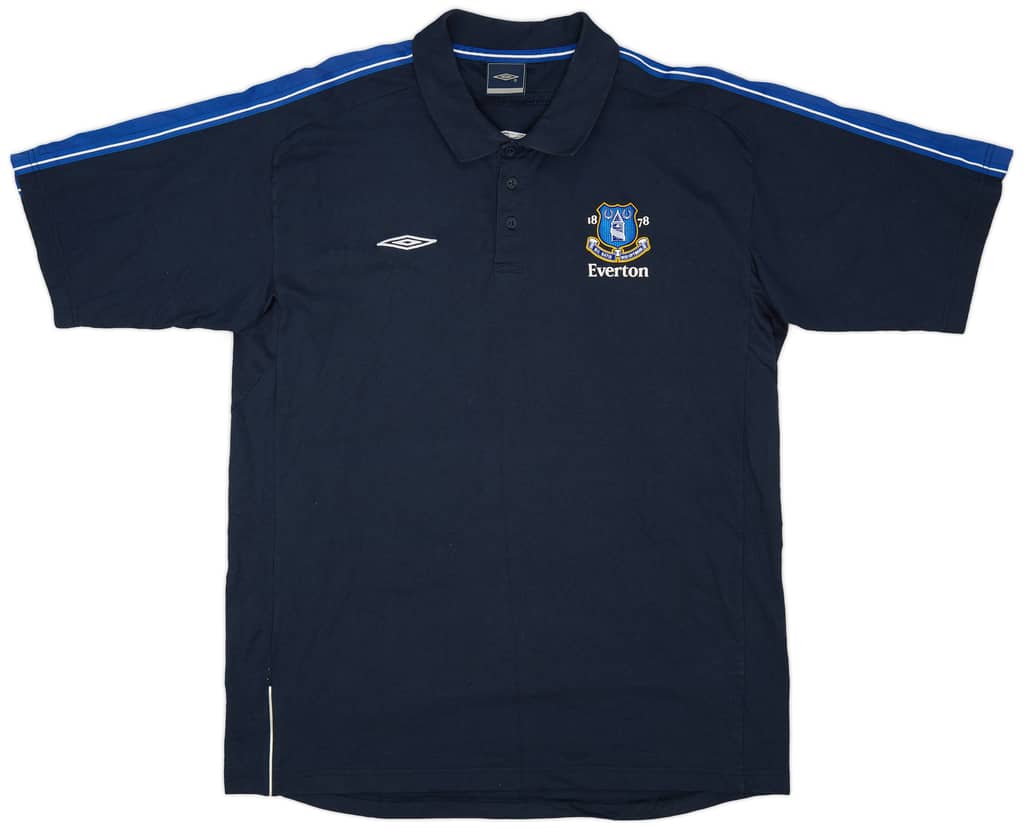 2004-05 Everton Umbro Polo Shirt - 9/10 - (XL)