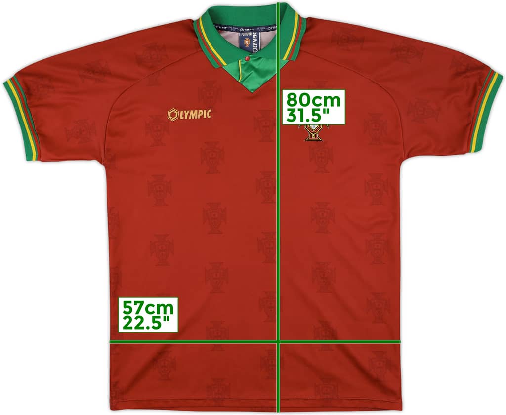1995-96 Portugal Home Shirt - 9/10 - (L)