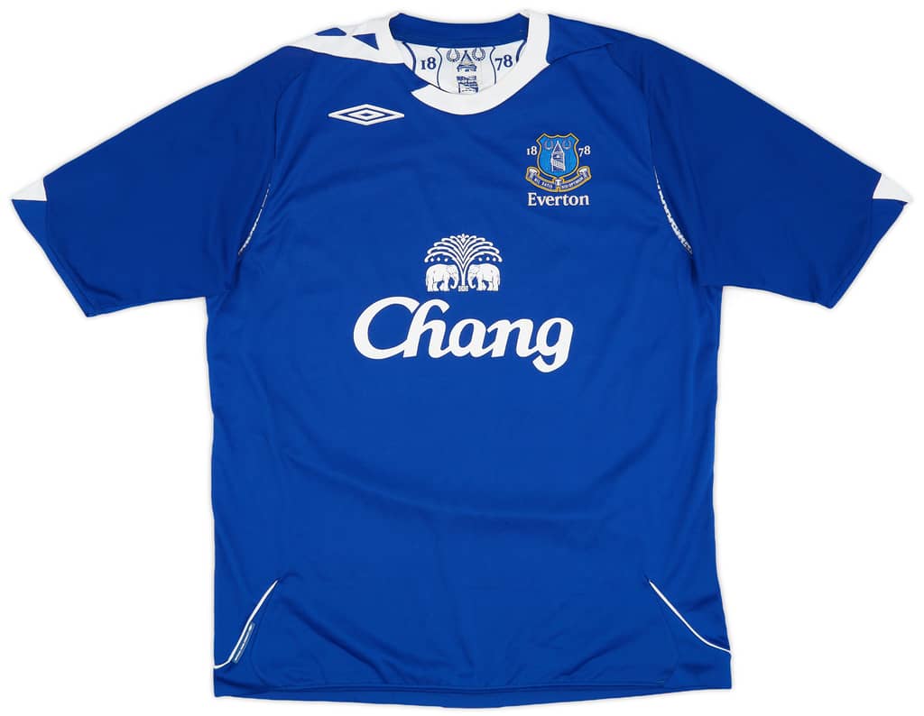 2006-07 Everton Home Shirt - 7/10 - (L)