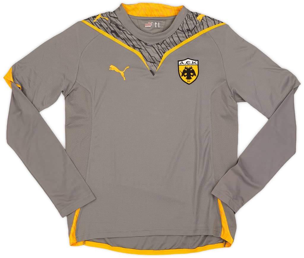 2009-10 AEK Athens Third L/S Shirt - 9/10 - (M)