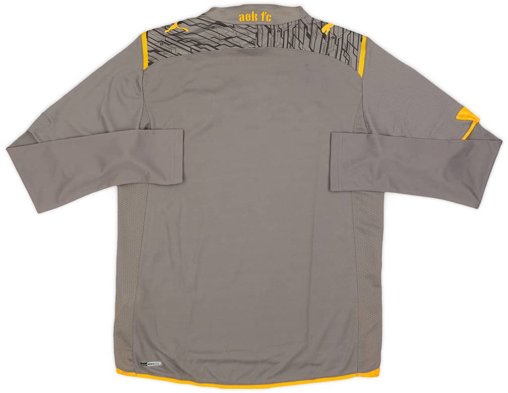 2009-10 AEK Athens Third L/S Shirt - 9/10 - (M)