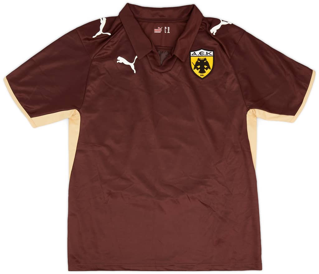 2008-09 AEK Athens Third Shirt - 9/10 - (XL.Boys)