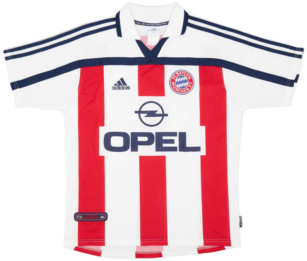 2000-01 Bayern Munich Away Shirt - 9/10 - (XL.Boys)
