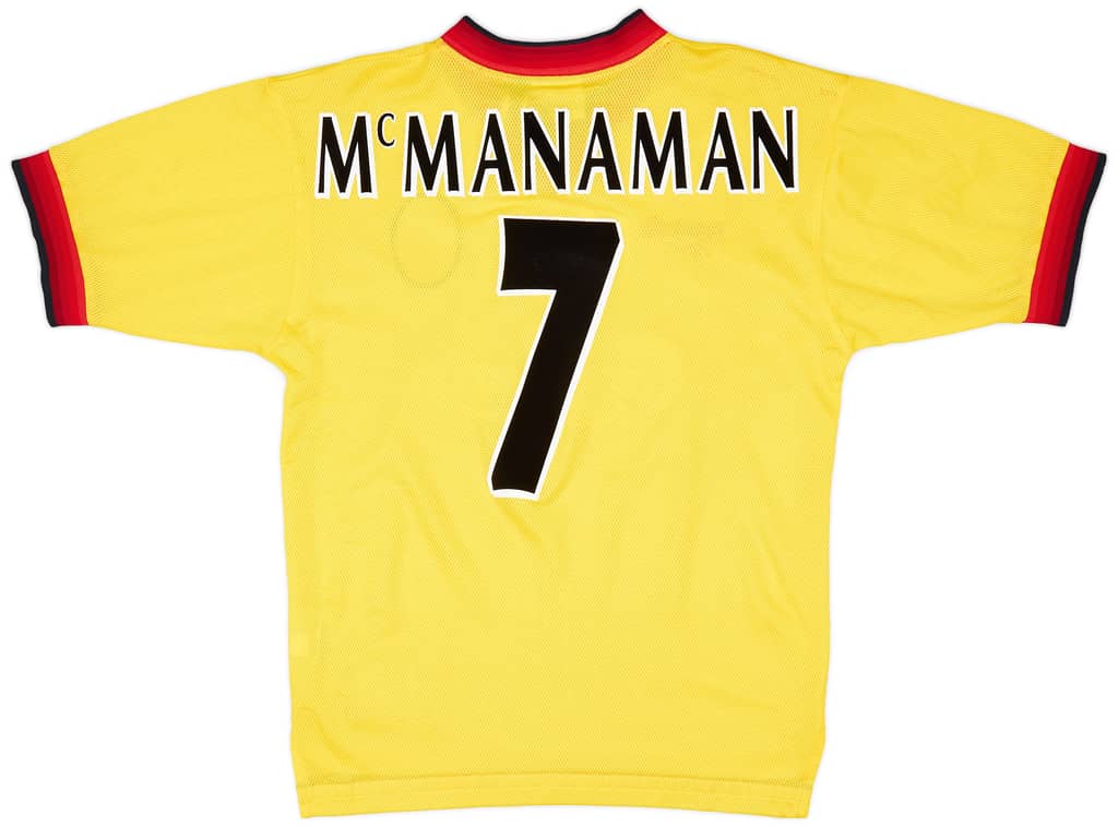 1997-99 Liverpool Away Shirt McManaman #7 - 7/10 - (S)