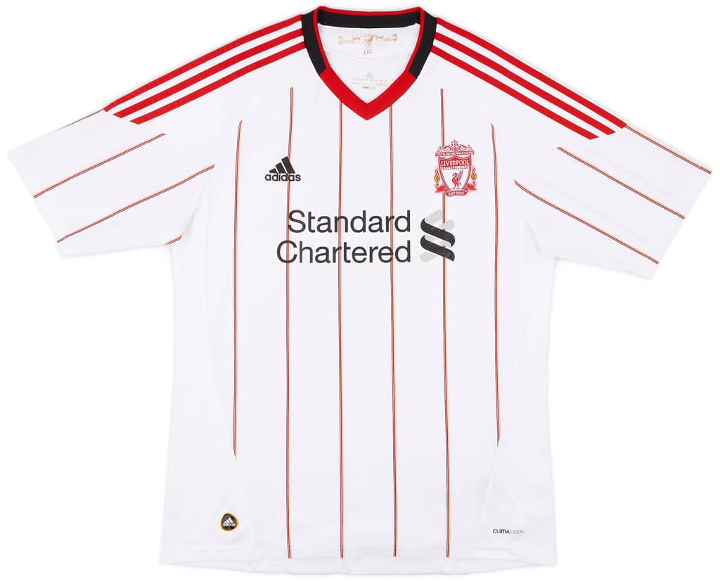 2010-11 Liverpool Away Shirt Gerrard #8 - 6/10 - (L)