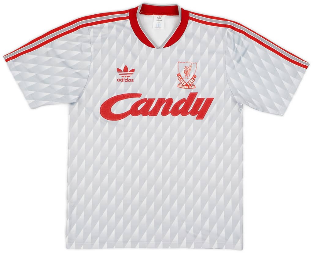 1989-91 Liverpool Away Shirt - 6/10 - (M)