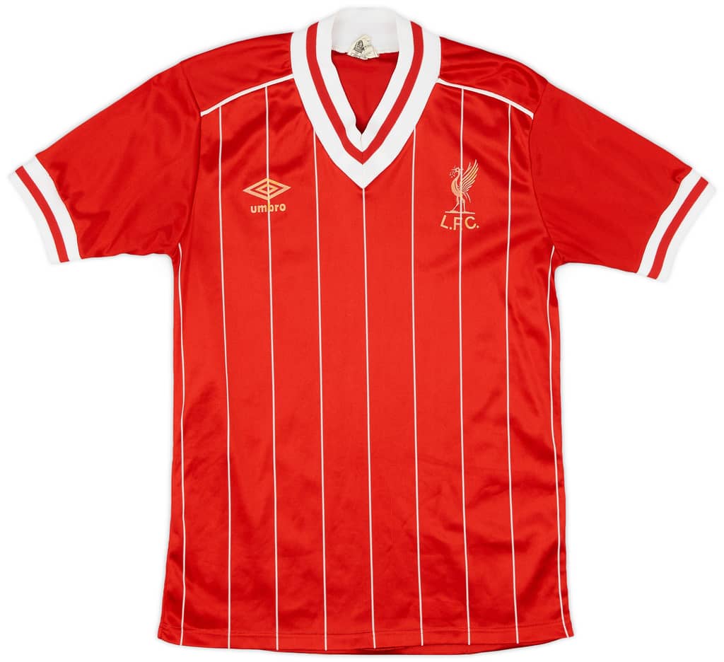 1982-85 Liverpool Home Shirt - 7/10 - (S)