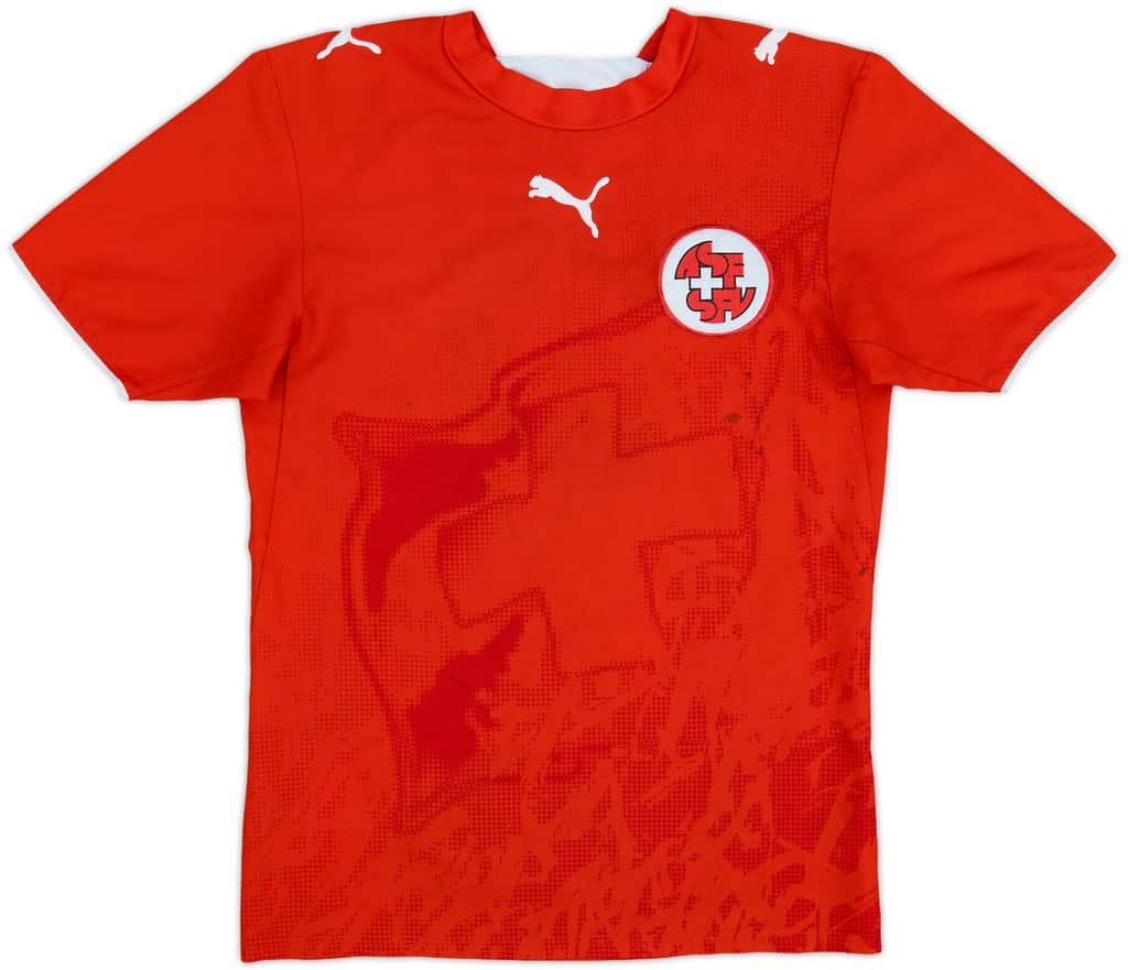 2006-08 Switzerland Home Shirt - 6/10 - (XS)