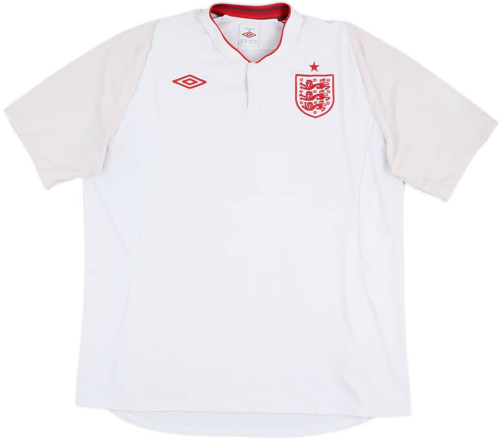 2012-13 England Home Shirt - 5/10 - (XL)