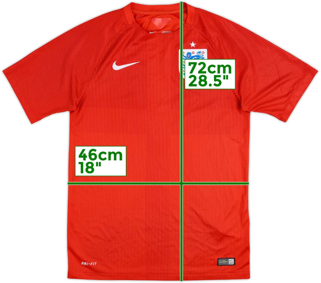 2014-15 England Away Shirt - 5/10 - (S)