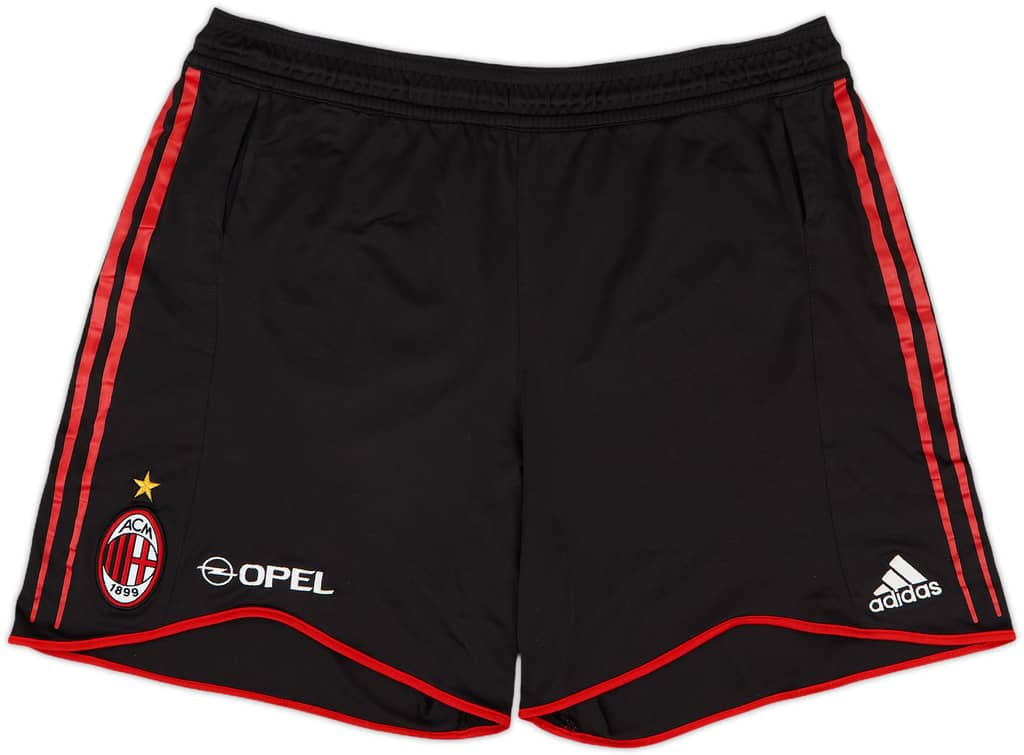 2004-05 AC Milan adidas Training Shorts - 8/10 - (XL)