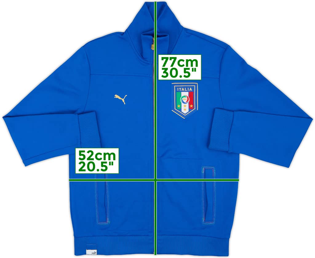 2012-13 Italy Puma Track Jacket - 9/10 - (XL)