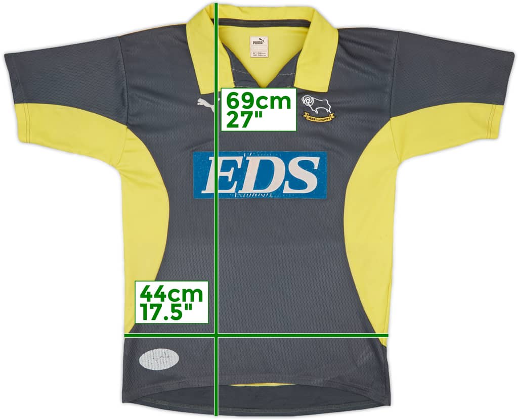1999-00 Derby GK S/S Shirt - 5/10 - (XL.Boys)