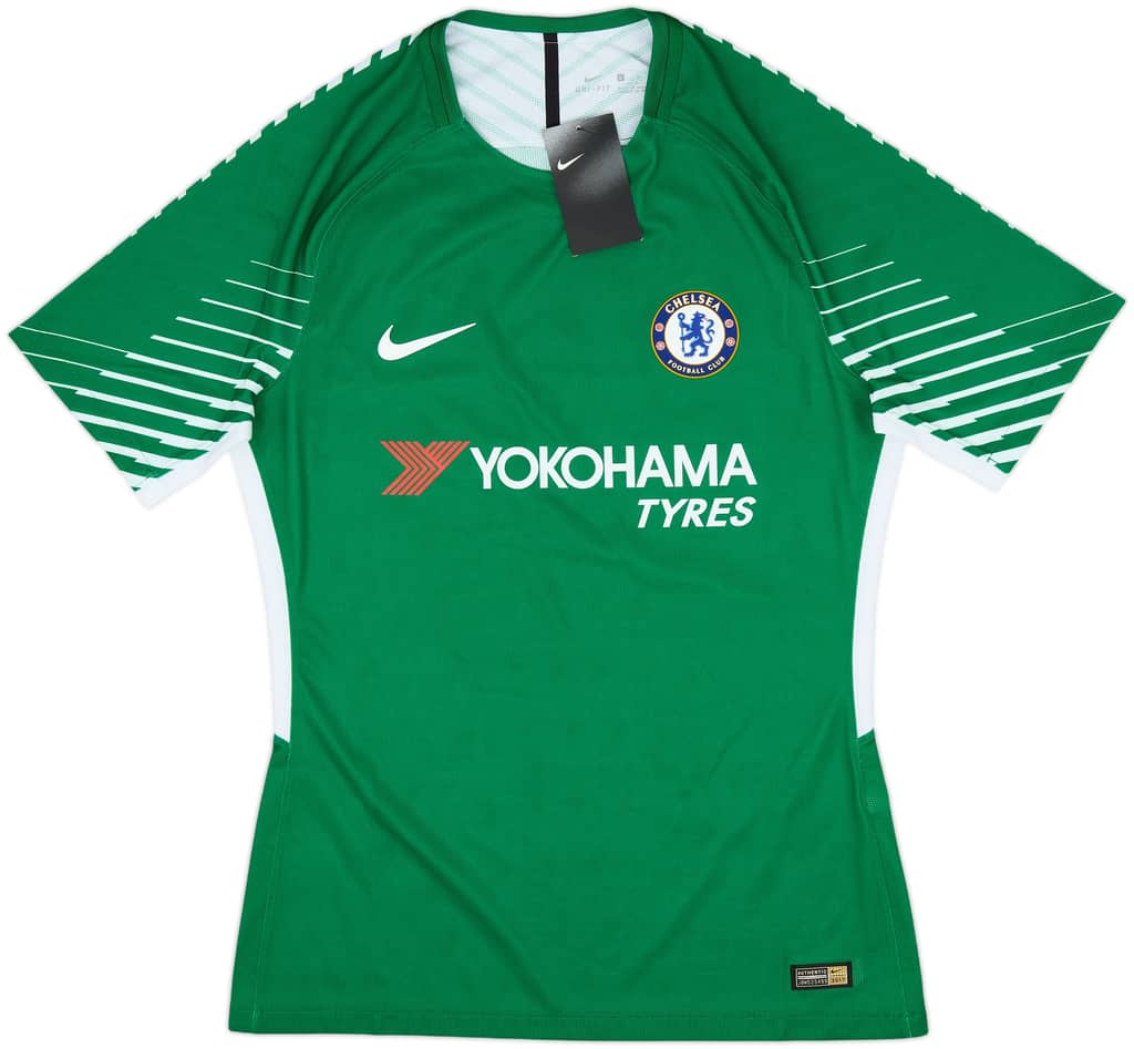 2017-18 Chelsea Player Issue GK S/S Shirt (L)