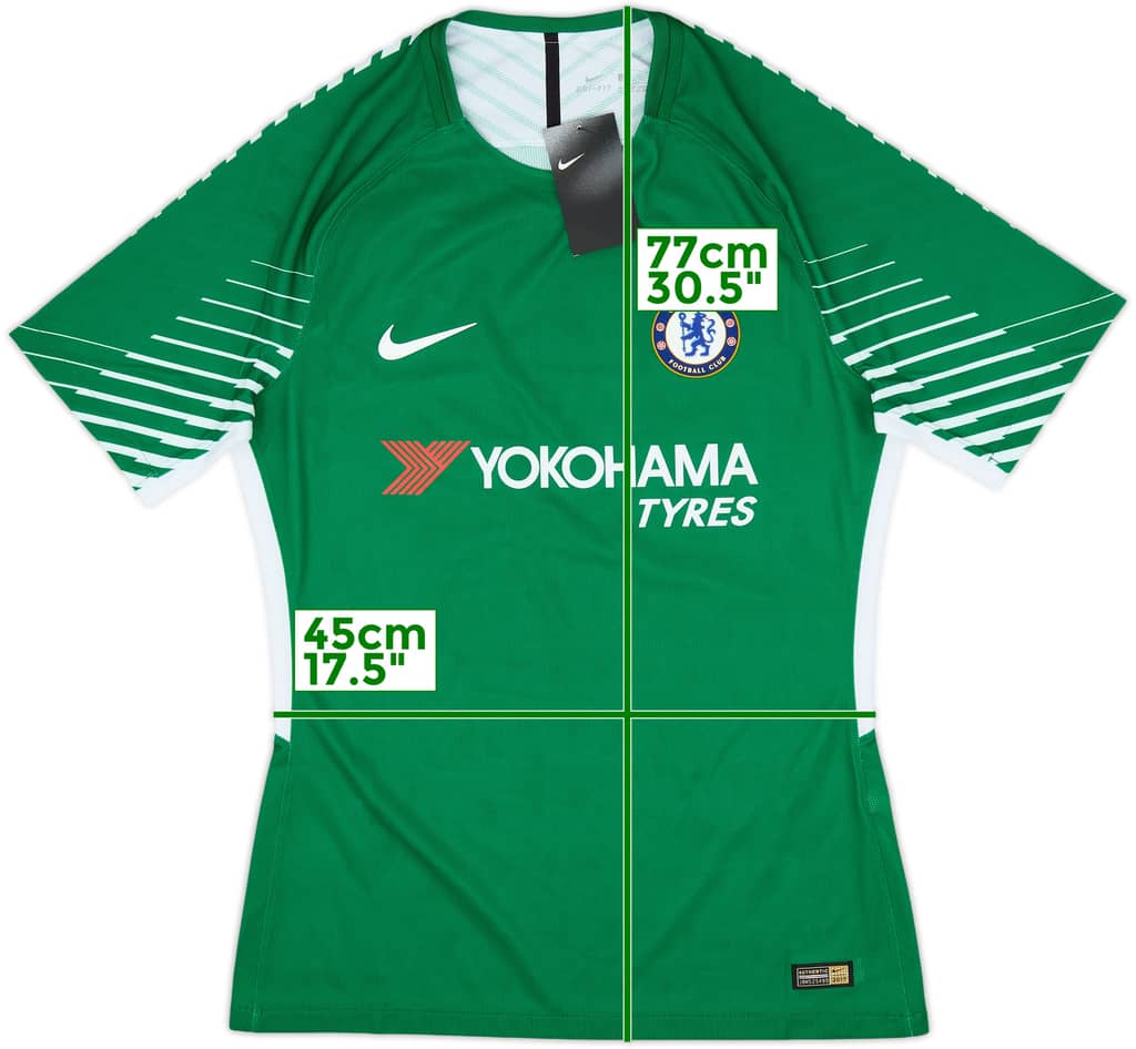 2017-18 Chelsea Player Issue GK S/S Shirt (L)