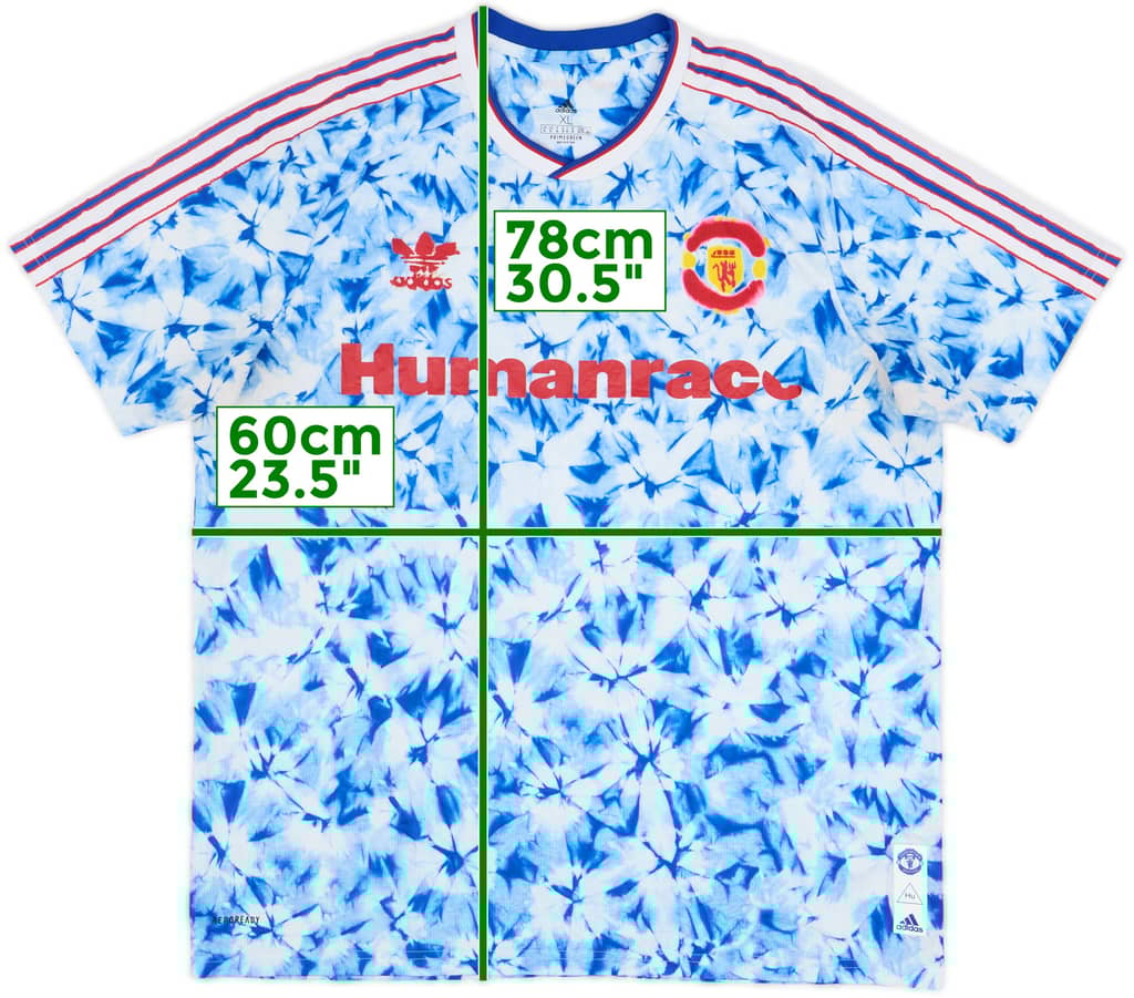 2020-21 Manchester United adidas x Humanrace Fourth Shirt - 5/10 - (XL)