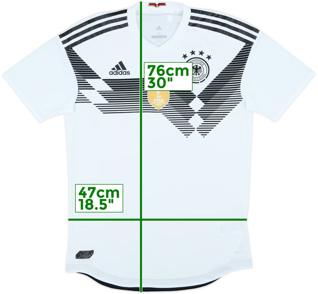 2018-19 Germany Authentic Home Shirt - 8/10 - (M)