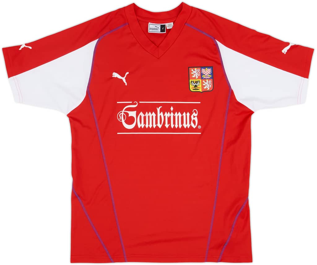 2004-05 Czech Republic Home/Training Shirt - 9/10 - (L)