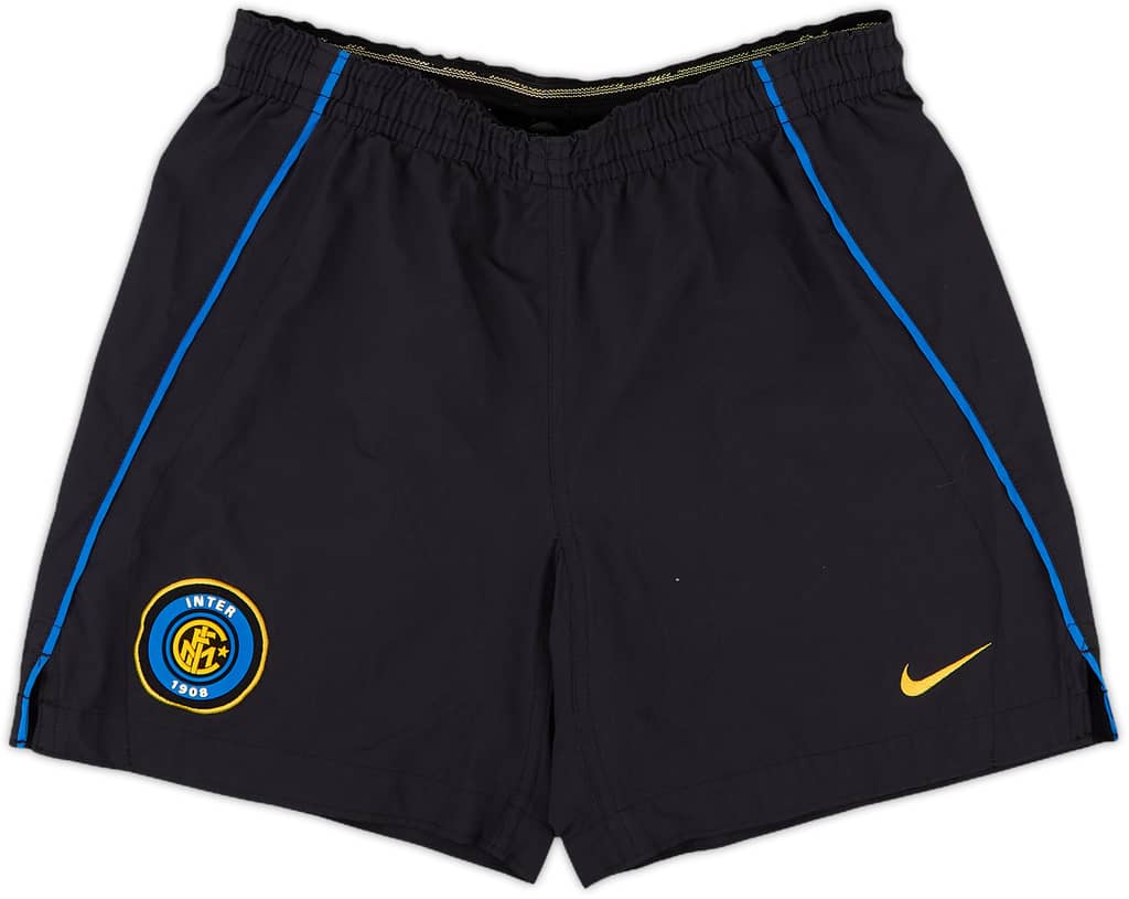2000-01 Inter Milan Home Shorts - 8/10 - (L.Boys)
