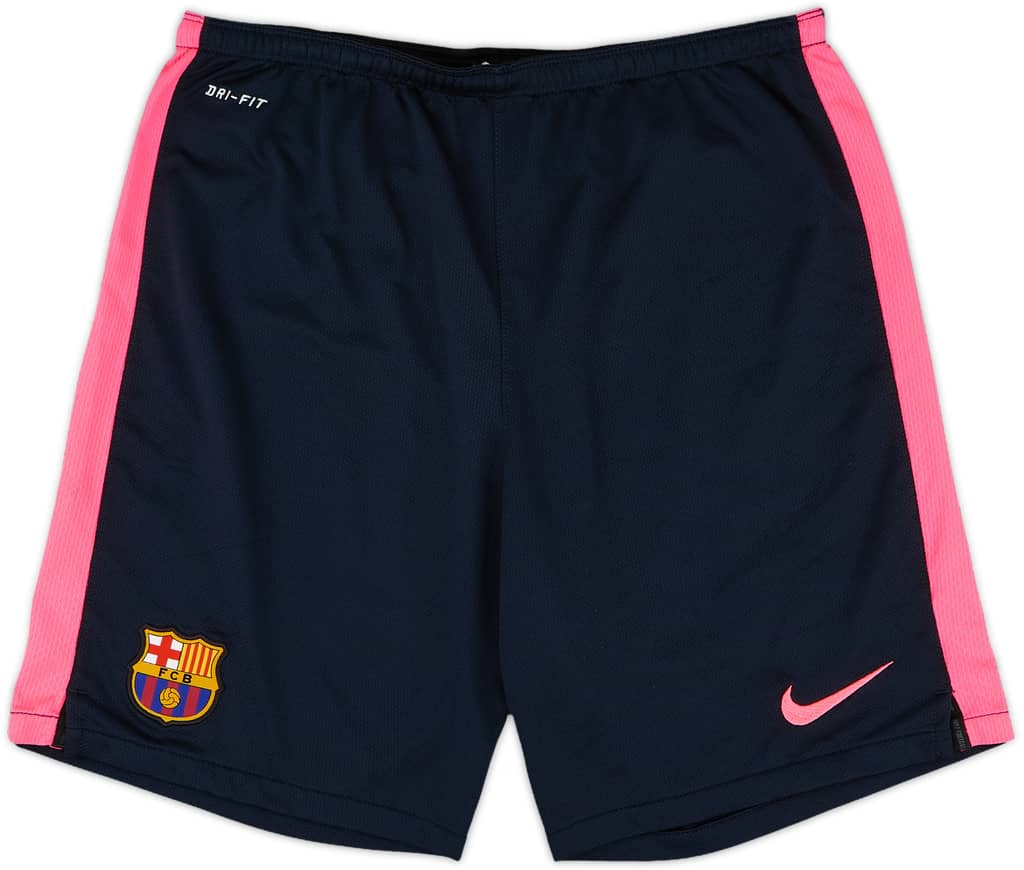 2016-17 Barcelona Away Shorts - 9/10 - (M)