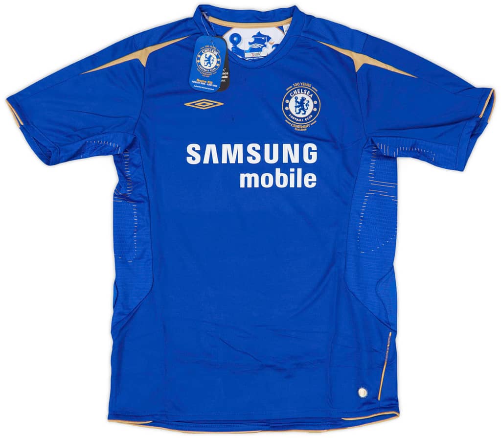 2005-06 Chelsea Centenary Home Shirt (XL.Boys)