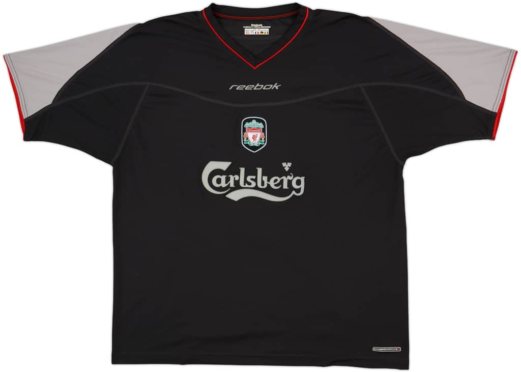2002-04 Liverpool Away Shirt Gerrard #17 - 7/10 - (XL)