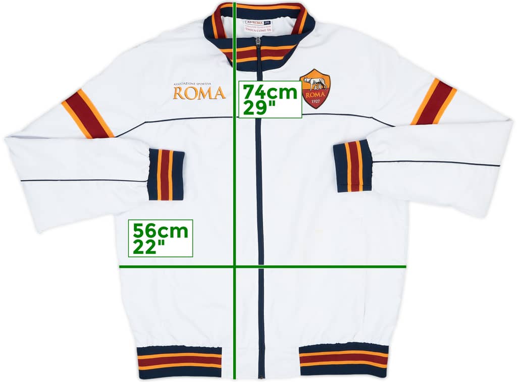 2013-14 Roma Track Jacket - 7/10 - (XXL)