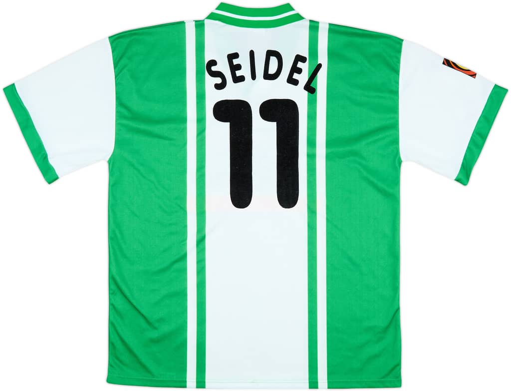 1996-97 Werder Bremen II Match Issue Home Shirt Seidel #11