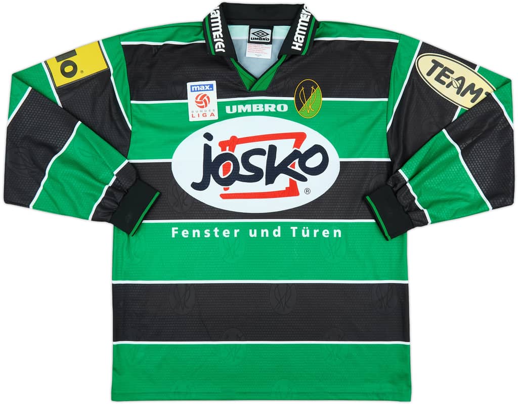 2001-02 SV Ried Match Issue Home L/S Shirt #29