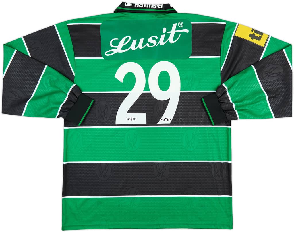 2001-02 SV Ried Match Issue Home L/S Shirt #29