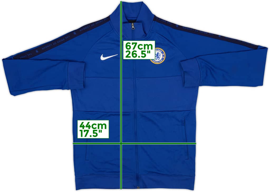 2020-21 Chelsea Nike Track Jacket - 7/10 - (XL.Boys)