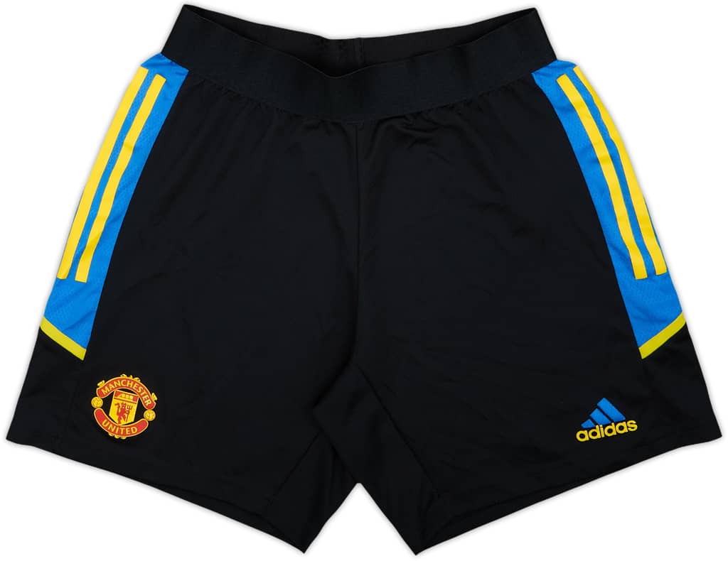 2021-22 Manchester United adidas Training Shorts - 7/10 - (M)