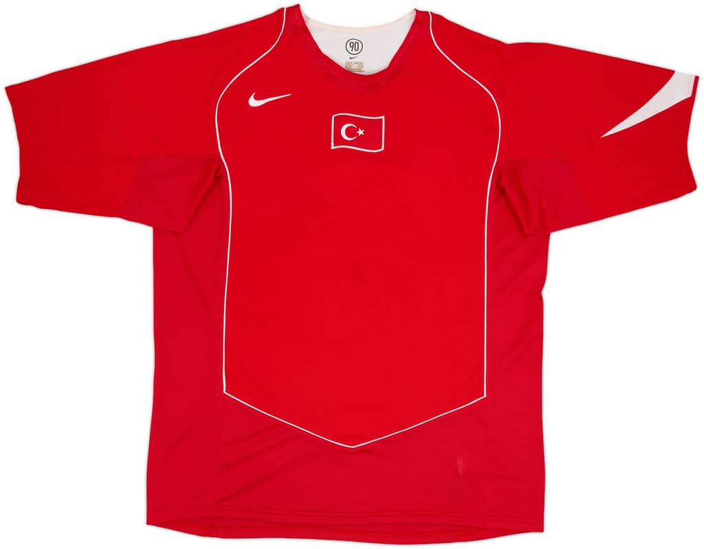 2004-06 Turkey Home Shirt - 9/10 - (XL)