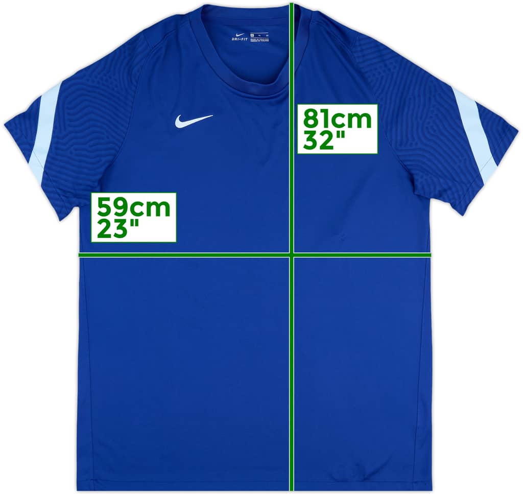 2020-21 Chelsea Nike Training Shirt - 10/10 - (XL)