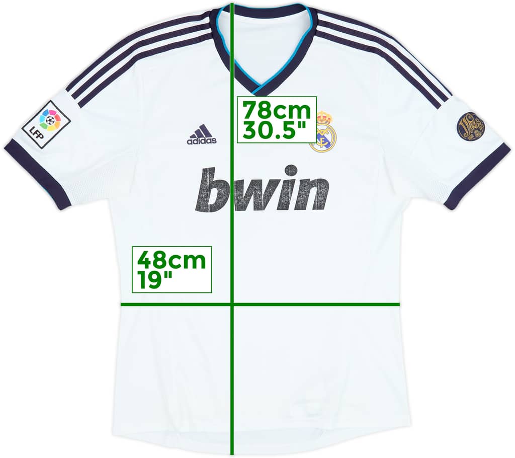 2012-13 Real Madrid Home Shirt - 5/10 - (L)