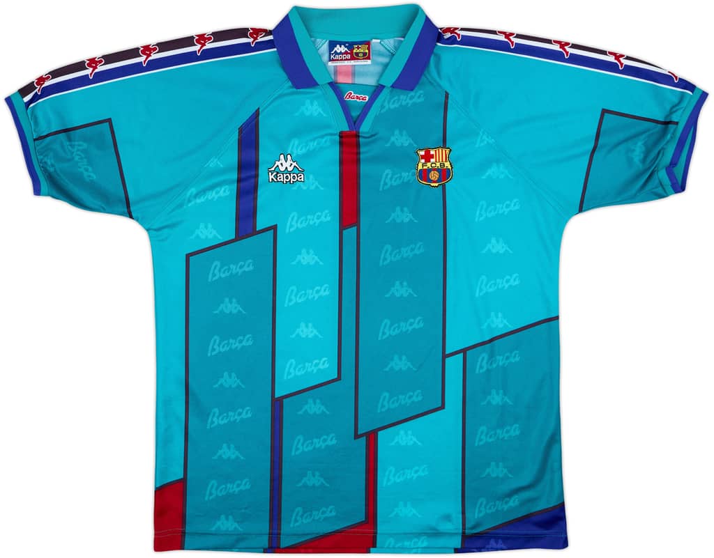 1995-97 Barcelona Away Shirt - 8/10 - (L)
