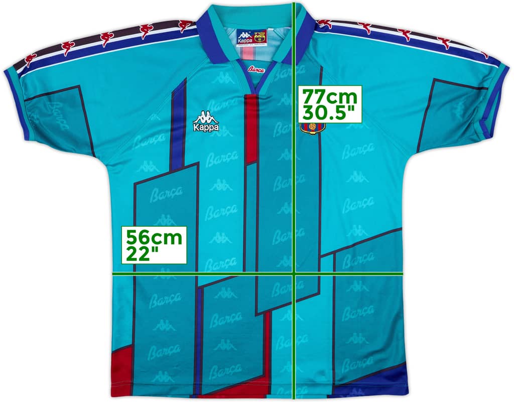 1995-97 Barcelona Away Shirt - 8/10 - (L)