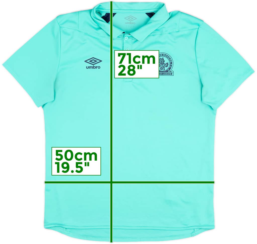 2018-19 Blackburn Umbro Polo Shirt - 6/10 - (L)