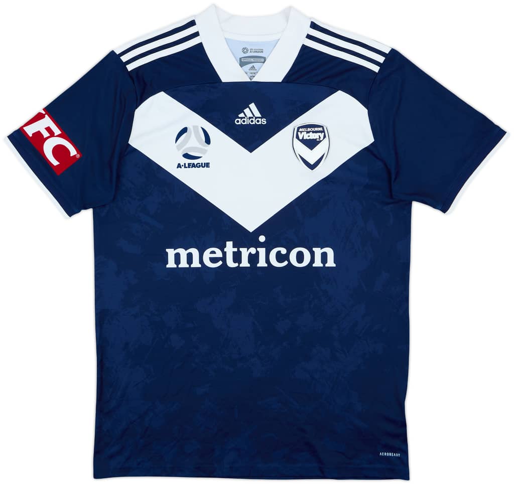 2020-21 Melbourne Victory Home Shirt - 8/10 - (L)